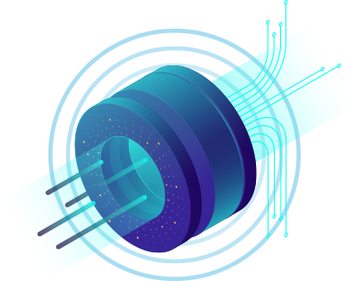 VSAT antennas linking points of sale with the data centres